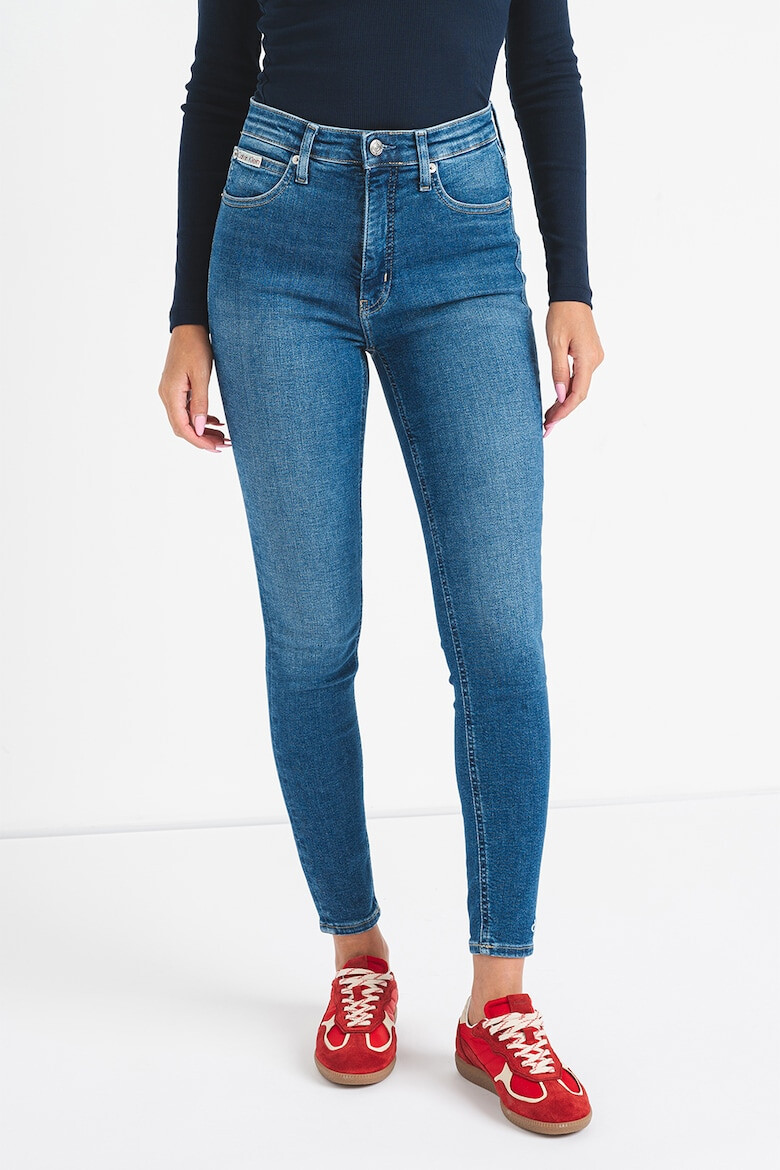 CALVIN KLEIN JEANS Blugi cu talie inalta - Pled.ro