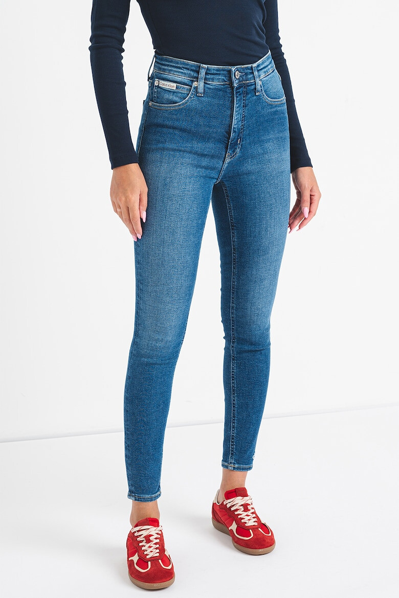 CALVIN KLEIN JEANS Blugi cu talie inalta - Pled.ro