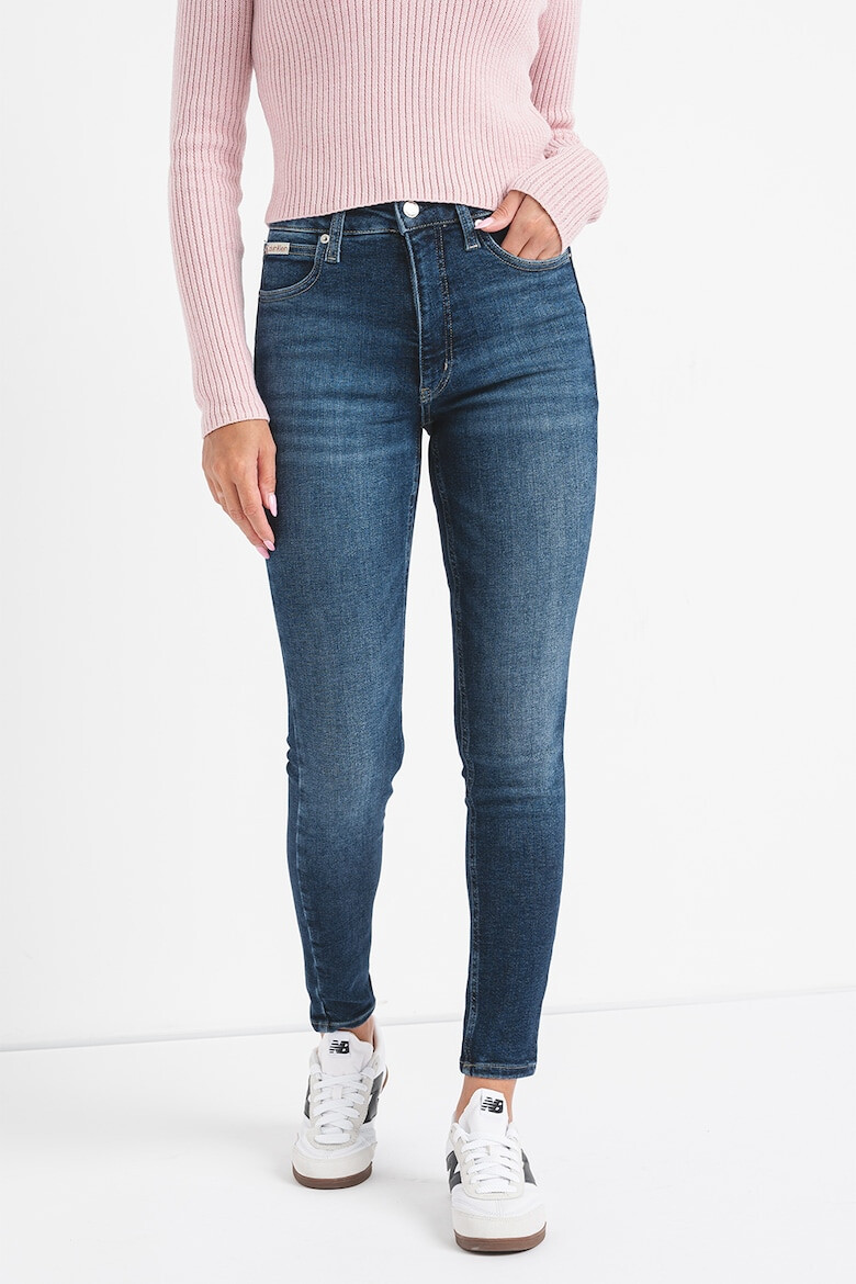 CALVIN KLEIN JEANS Blugi cu talie inalta - Pled.ro