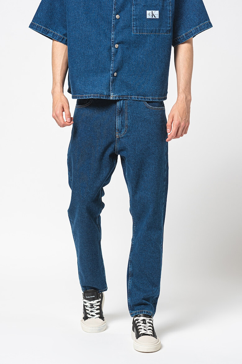 CALVIN KLEIN JEANS Blugi drepti cu 5 buzunare Dad - Pled.ro