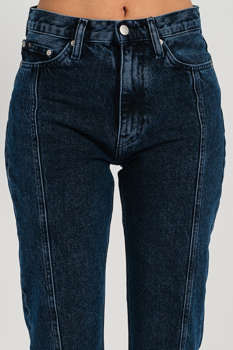 CALVIN KLEIN JEANS Blugi evazati cu cusaturi in relief Authentic - Pled.ro