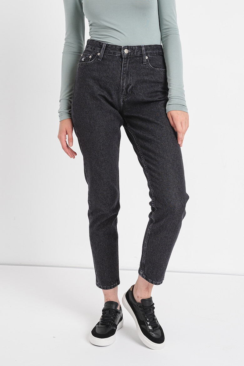 CALVIN KLEIN JEANS Blugi mom fit cu talie inalta - Pled.ro