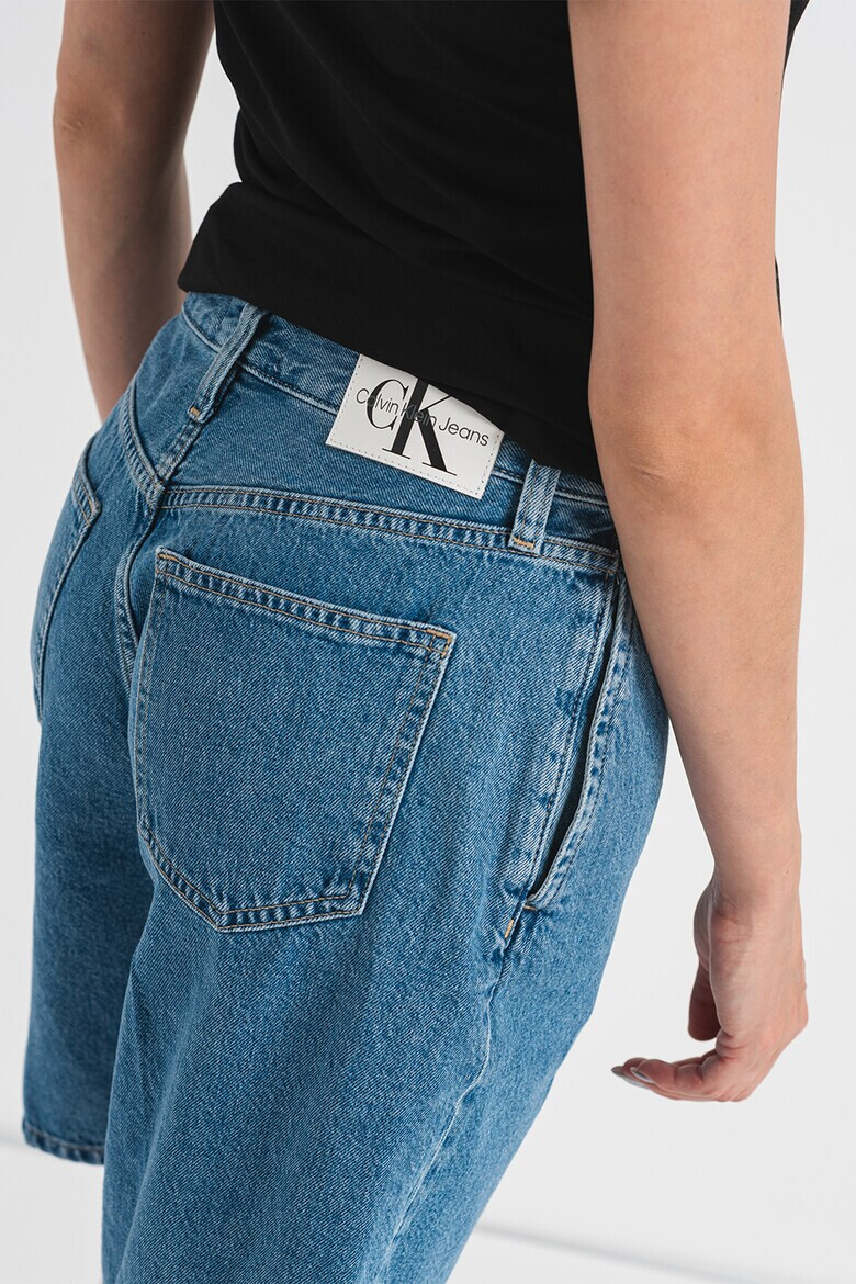 CALVIN KLEIN JEANS Blugi scurti ampli cu talie medie - Pled.ro