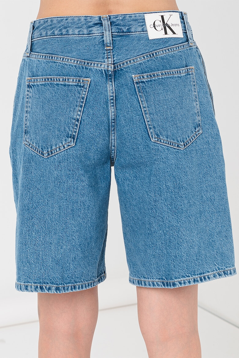 CALVIN KLEIN JEANS Blugi scurti ampli cu talie medie - Pled.ro