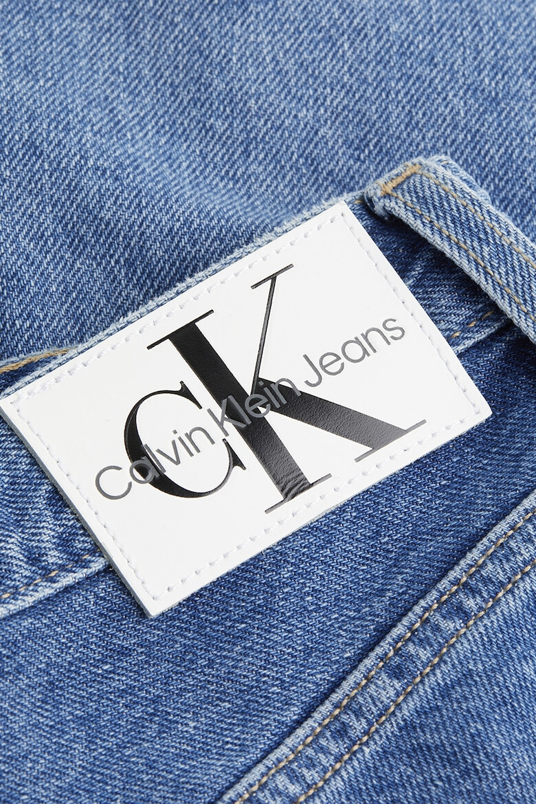 CALVIN KLEIN JEANS Blugi scurti cu terminatii franjurate - Pled.ro