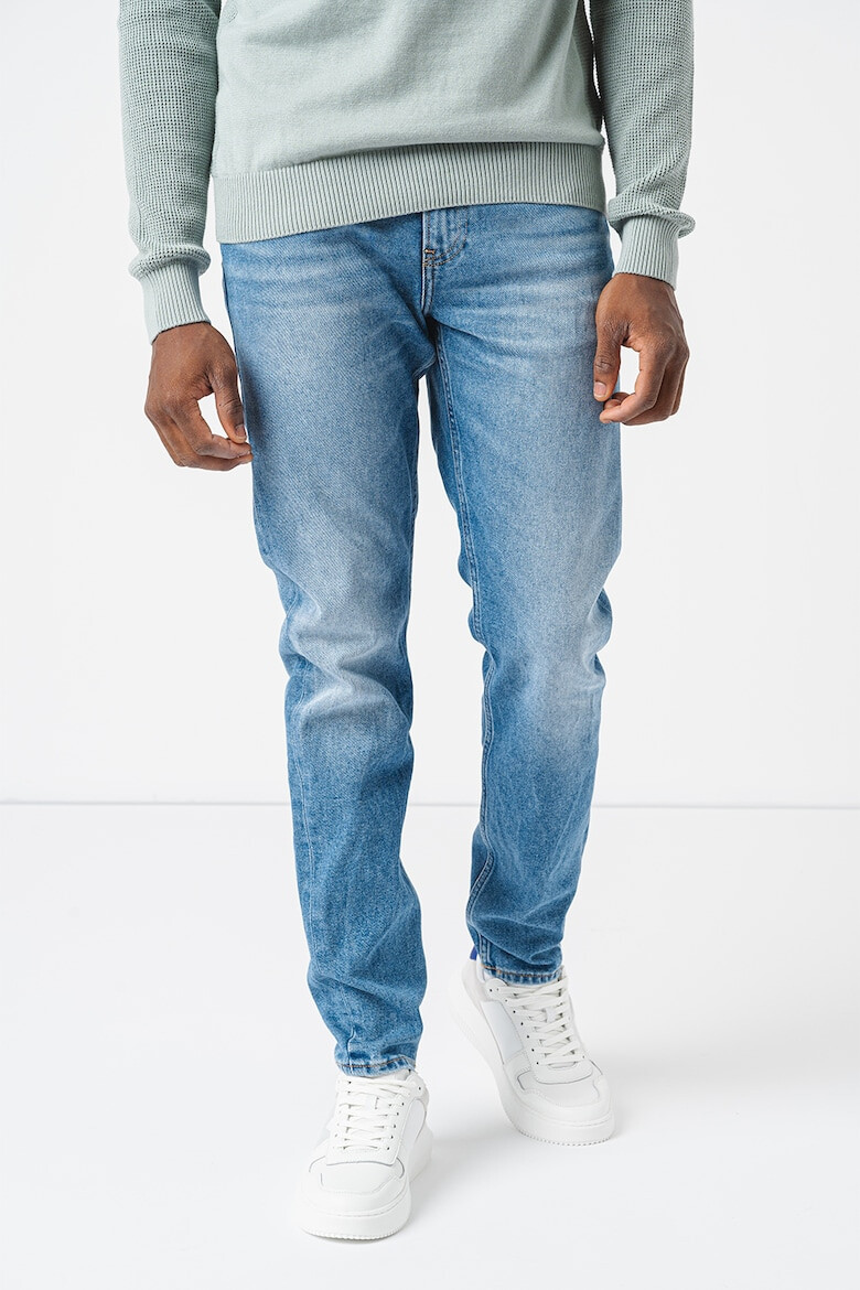 CALVIN KLEIN JEANS Blugi slim fit cu aspect decolorat - Pled.ro