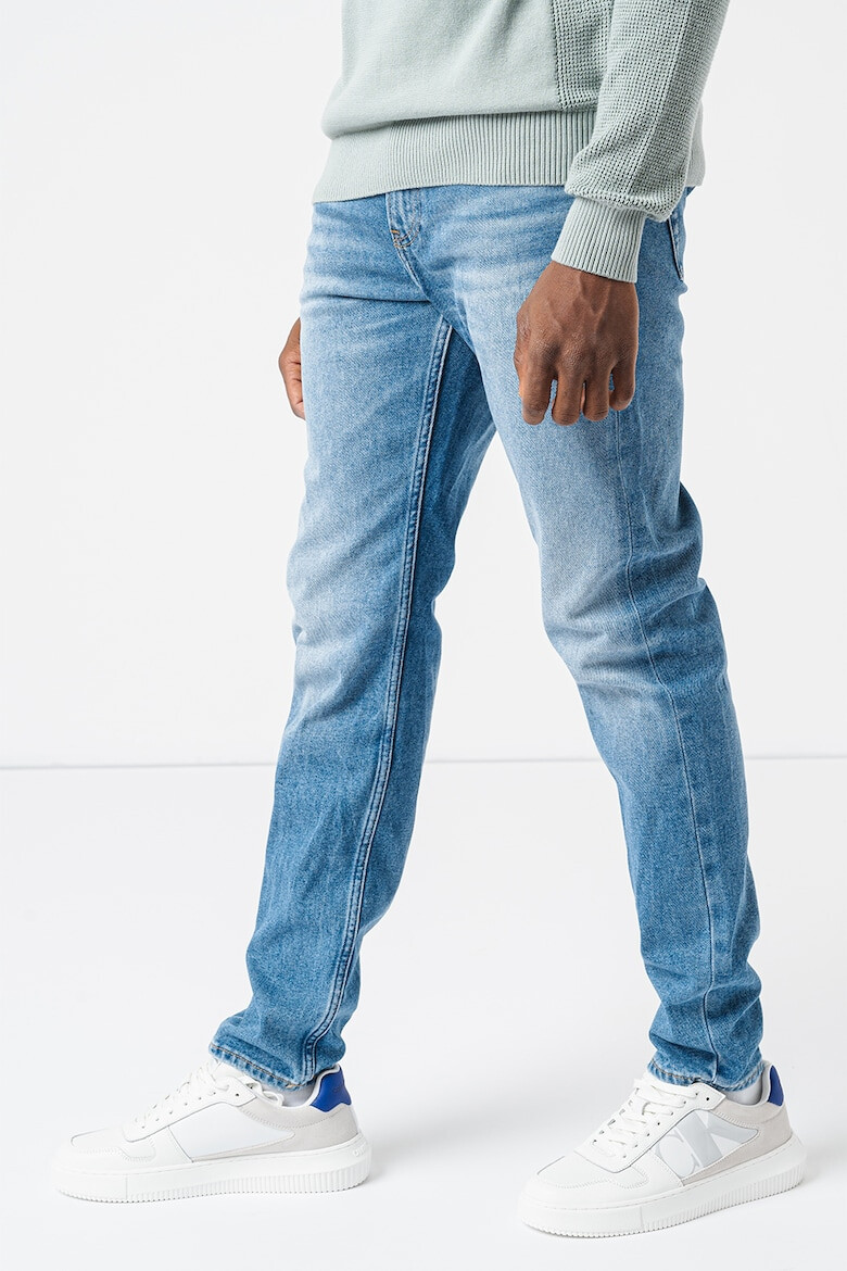 CALVIN KLEIN JEANS Blugi slim fit cu aspect decolorat - Pled.ro