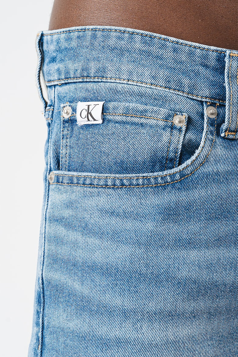 CALVIN KLEIN JEANS Blugi slim fit cu aspect decolorat - Pled.ro