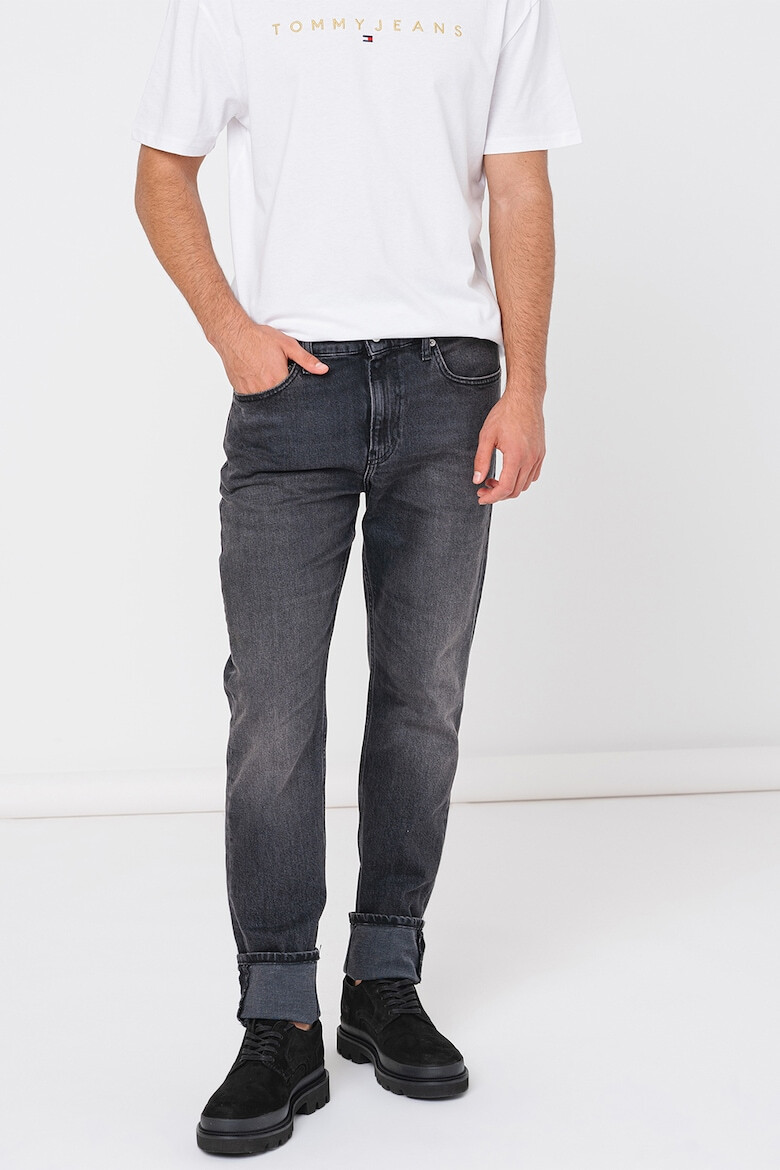 CALVIN KLEIN JEANS Blugi slim fit cu aspect decolorat - Pled.ro