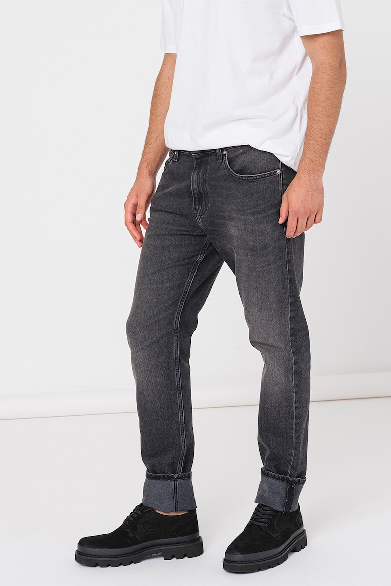 CALVIN KLEIN JEANS Blugi slim fit cu aspect decolorat - Pled.ro