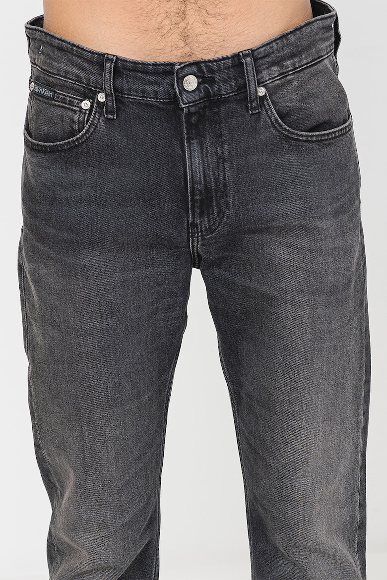 CALVIN KLEIN JEANS Blugi slim fit cu aspect decolorat - Pled.ro