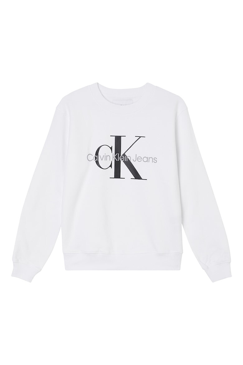 CALVIN KLEIN JEANS Bluza de trening cu logo contrastant - Pled.ro