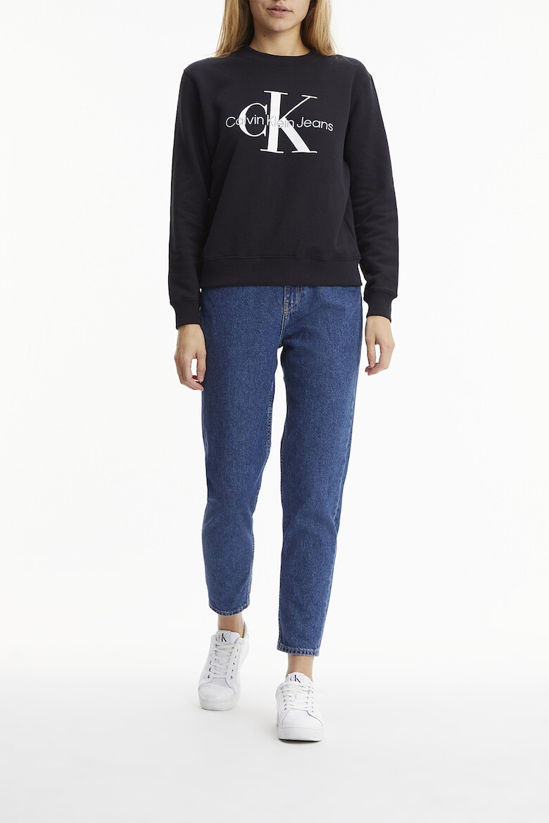 CALVIN KLEIN JEANS Bluza de trening cu logo contrastant - Pled.ro