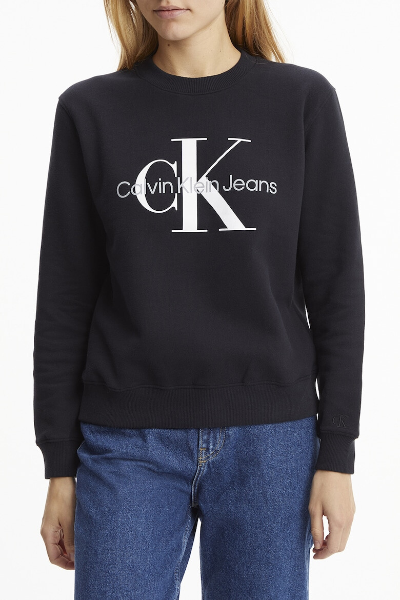 CALVIN KLEIN JEANS Bluza de trening cu logo contrastant - Pled.ro