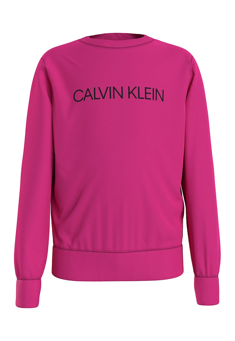 CALVIN KLEIN JEANS Bluza sport de bumbac organic cu imprimeu logo - Pled.ro