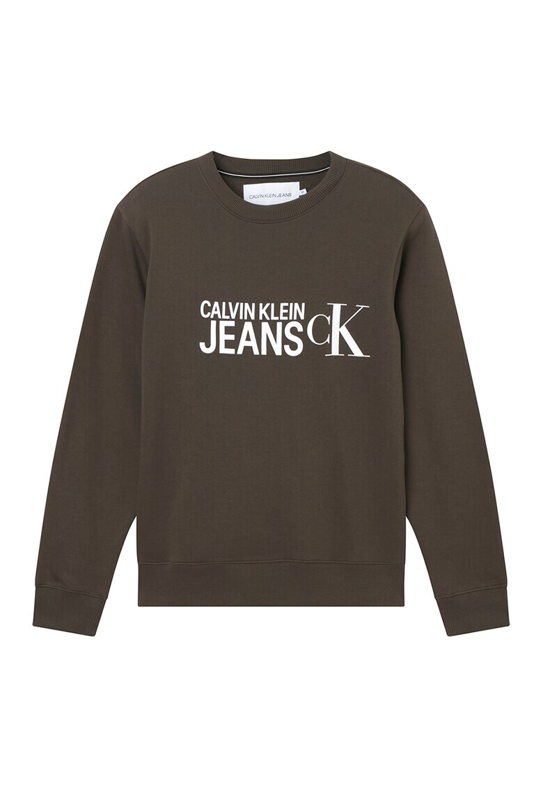 CALVIN KLEIN JEANS Bluza sport din amestec de bumbac organic cu logo - Pled.ro