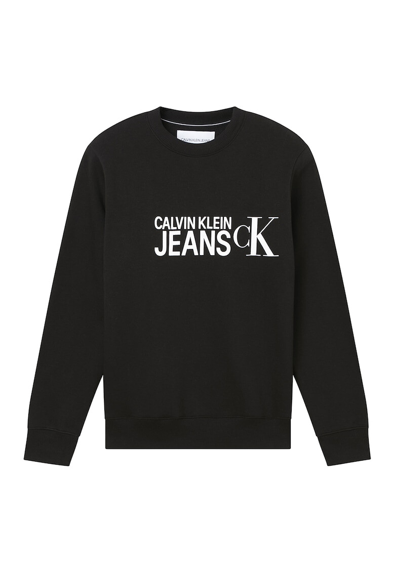 CALVIN KLEIN JEANS Bluza sport din amestec de bumbac organic cu logo - Pled.ro