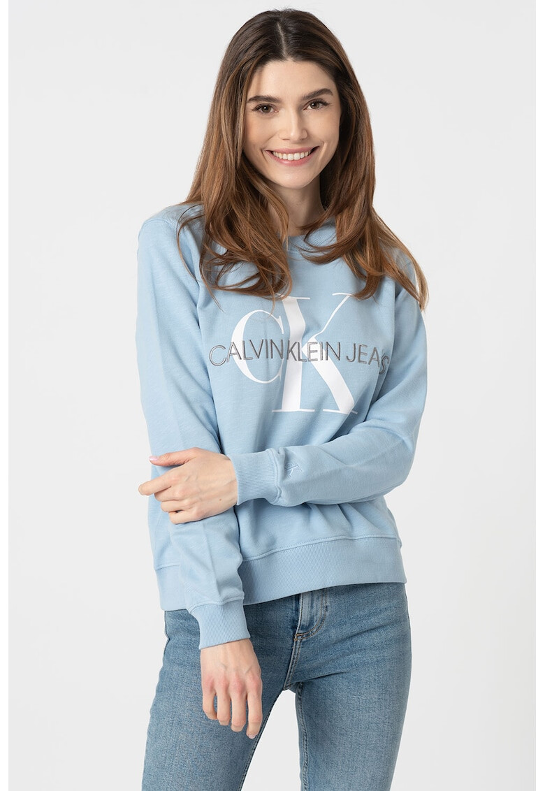 CALVIN KLEIN JEANS Bluza sport relaxed fit cu imprimeu logo - Pled.ro