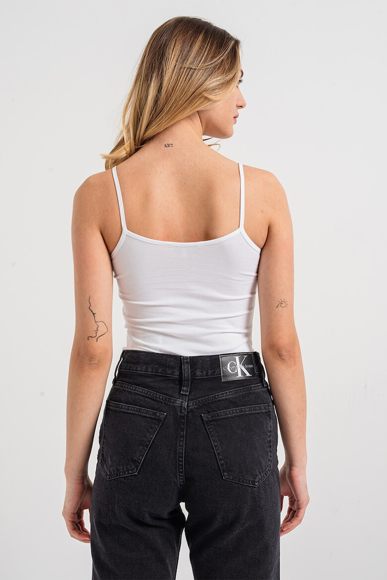 CALVIN KLEIN JEANS Body tanga de bumbac - Pled.ro