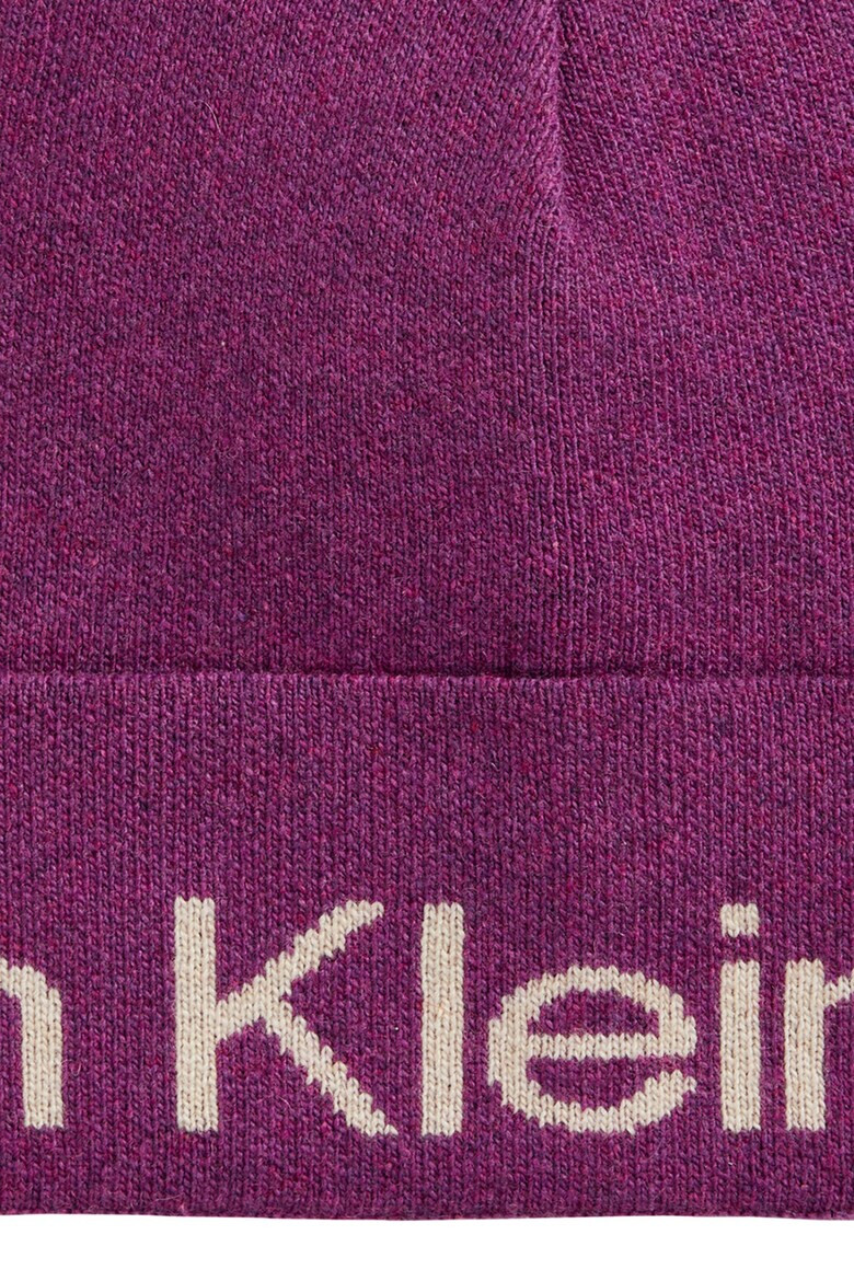 CALVIN KLEIN JEANS Caciula din amestec de lana cu logo - Pled.ro