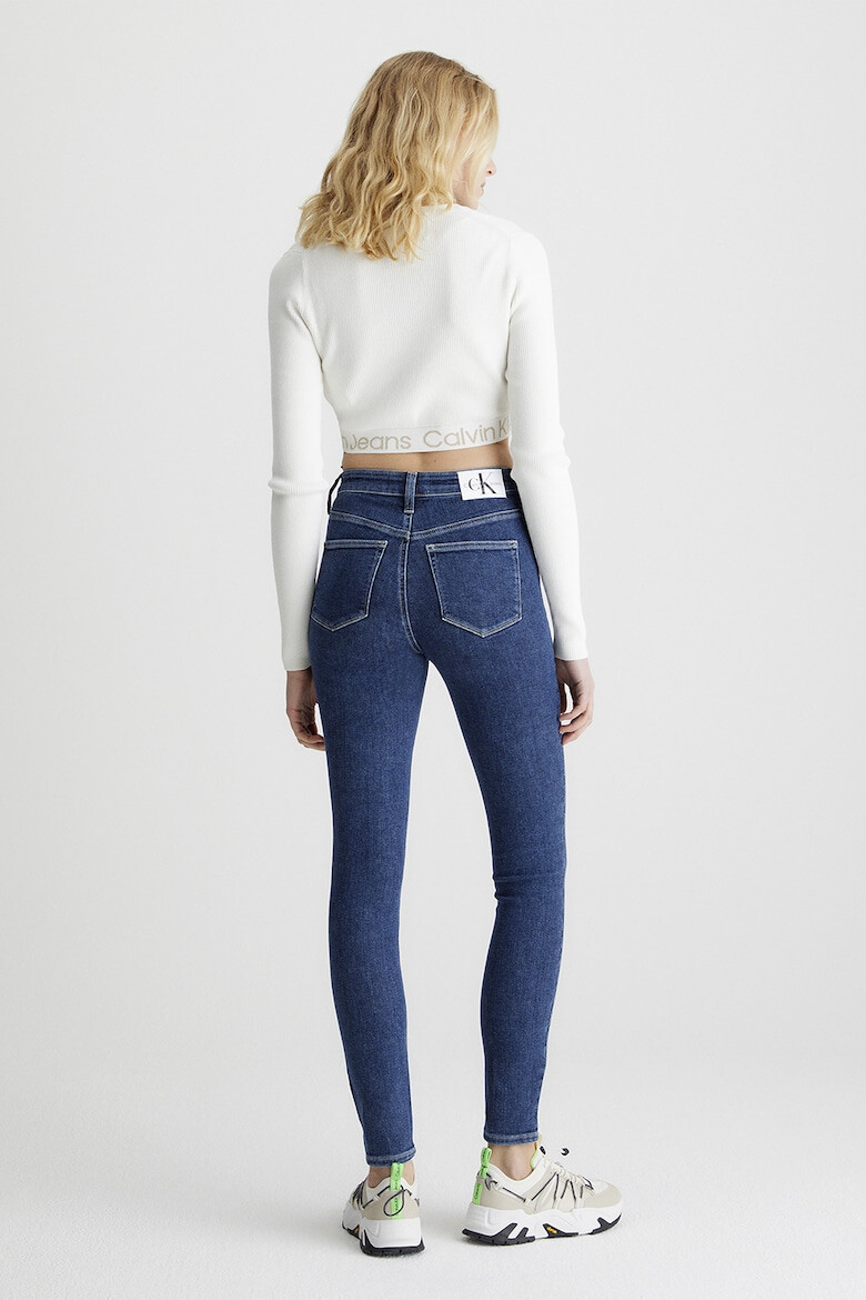 CALVIN KLEIN JEANS Cardigan crop slim fit - Pled.ro