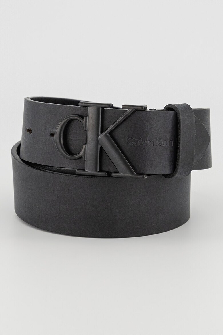 CALVIN KLEIN JEANS Curea de piele cu catarama cu logo - Pled.ro