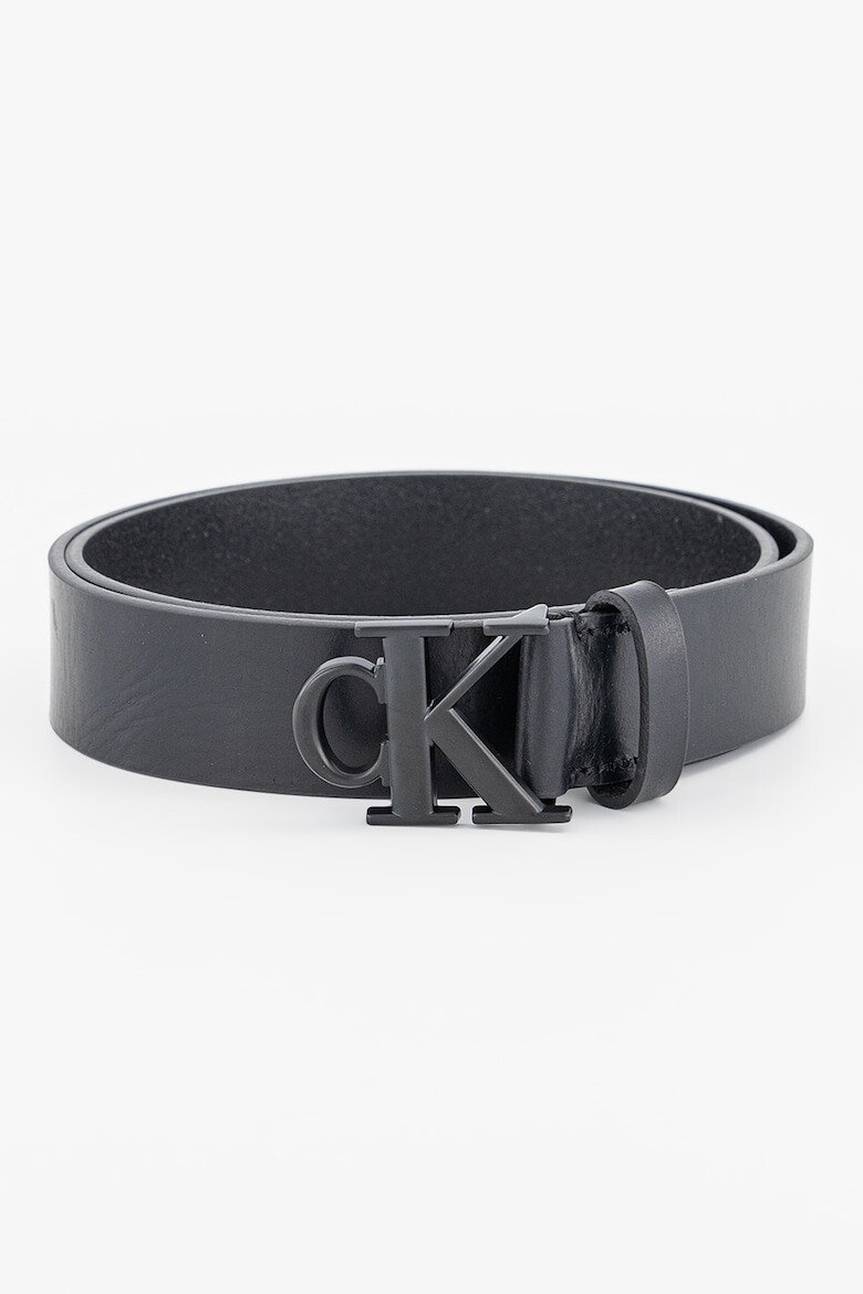 CALVIN KLEIN JEANS Curea de piele cu catarama cu logo - Pled.ro