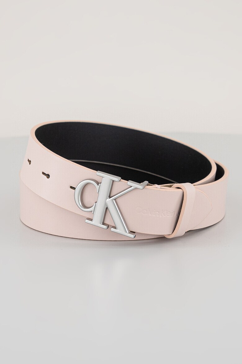 CALVIN KLEIN JEANS Curea de piele cu logo cu nit - Pled.ro