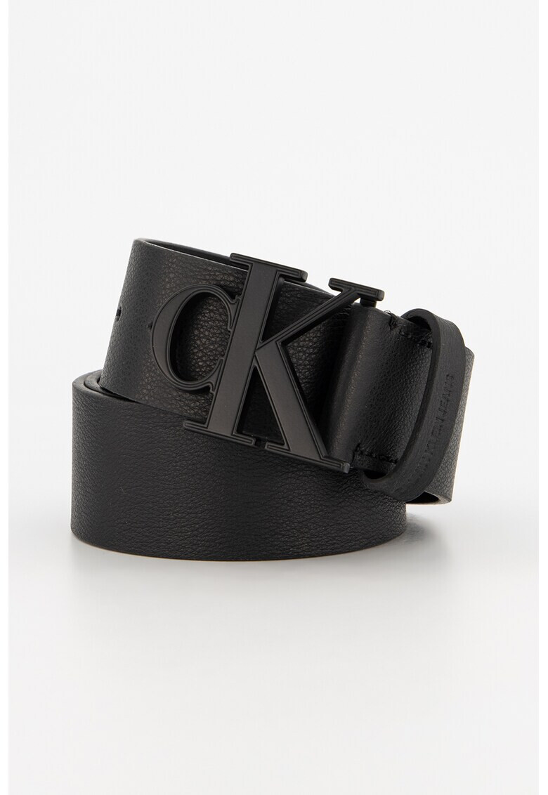 CALVIN KLEIN JEANS Curea din piele cu catarama cu logo - Pled.ro