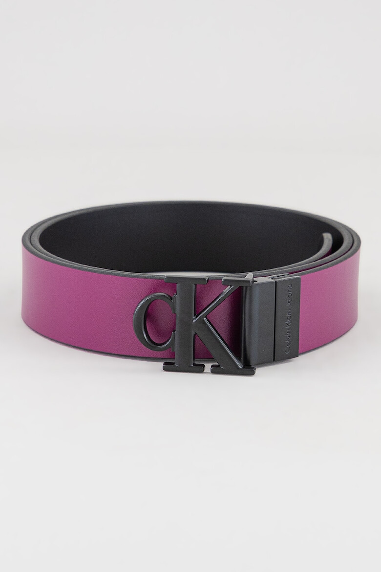 CALVIN KLEIN JEANS Curea din piele cu catarama logo - Pled.ro