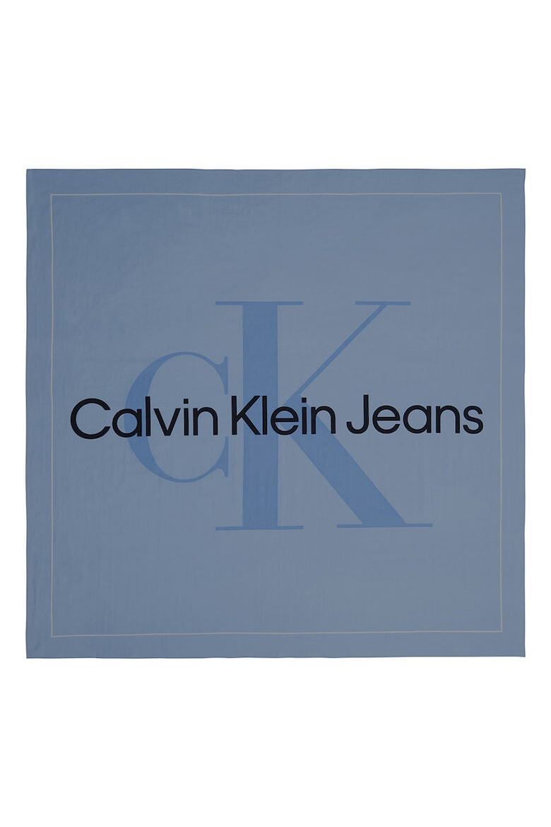 CALVIN KLEIN JEANS Esarfa din bumbac organic cu model logo - Pled.ro