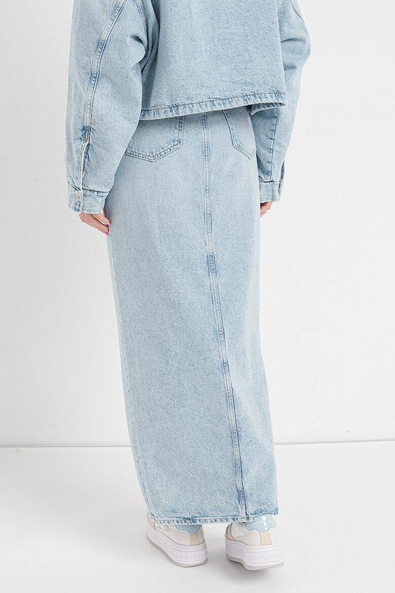 CALVIN KLEIN JEANS Fusta maxi din denim - Pled.ro