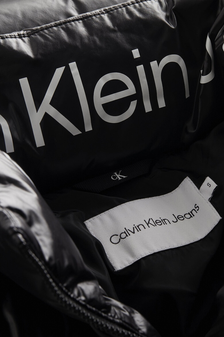 CALVIN KLEIN JEANS Geaca cu fermoar si detaliu logo - Pled.ro