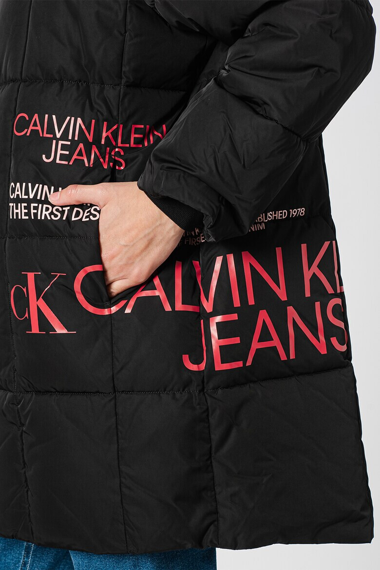 CALVIN KLEIN JEANS Geaca cu vatelina si logo - Pled.ro