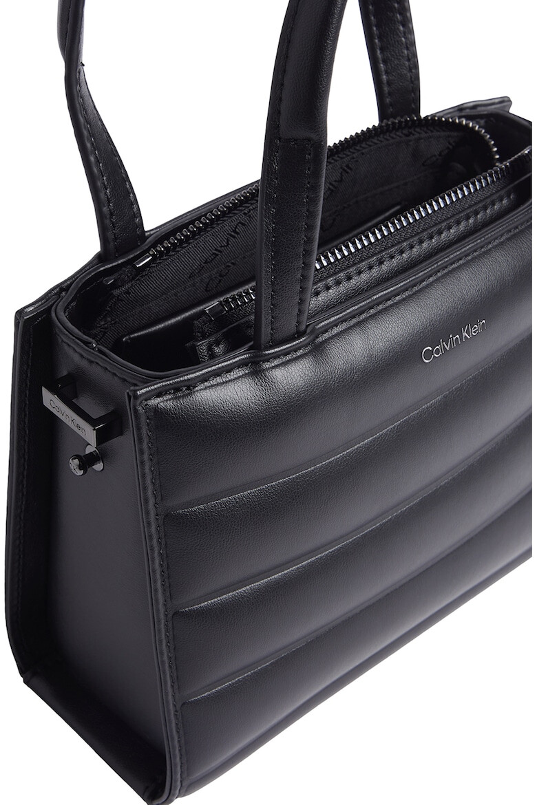 CALVIN KLEIN JEANS Geanta crossbody de piele ecologica matlasata - Pled.ro