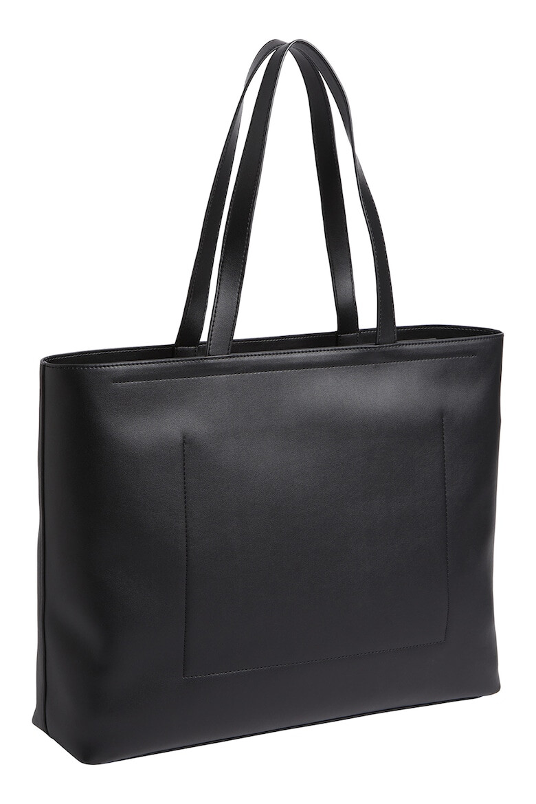 CALVIN KLEIN JEANS Geanta shopper din piele ecologica cu logo in relief - Pled.ro