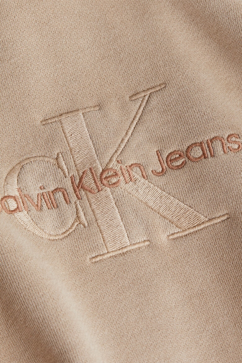 CALVIN KLEIN JEANS Hanorac crop cu imprimeu logo - Pled.ro