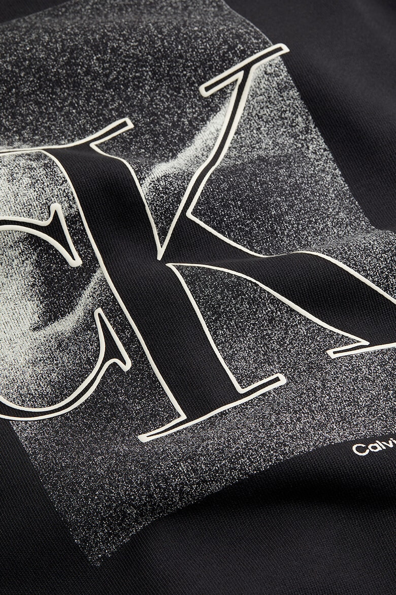 CALVIN KLEIN JEANS Hanorac cu fermoar si imprimeu logo - Pled.ro