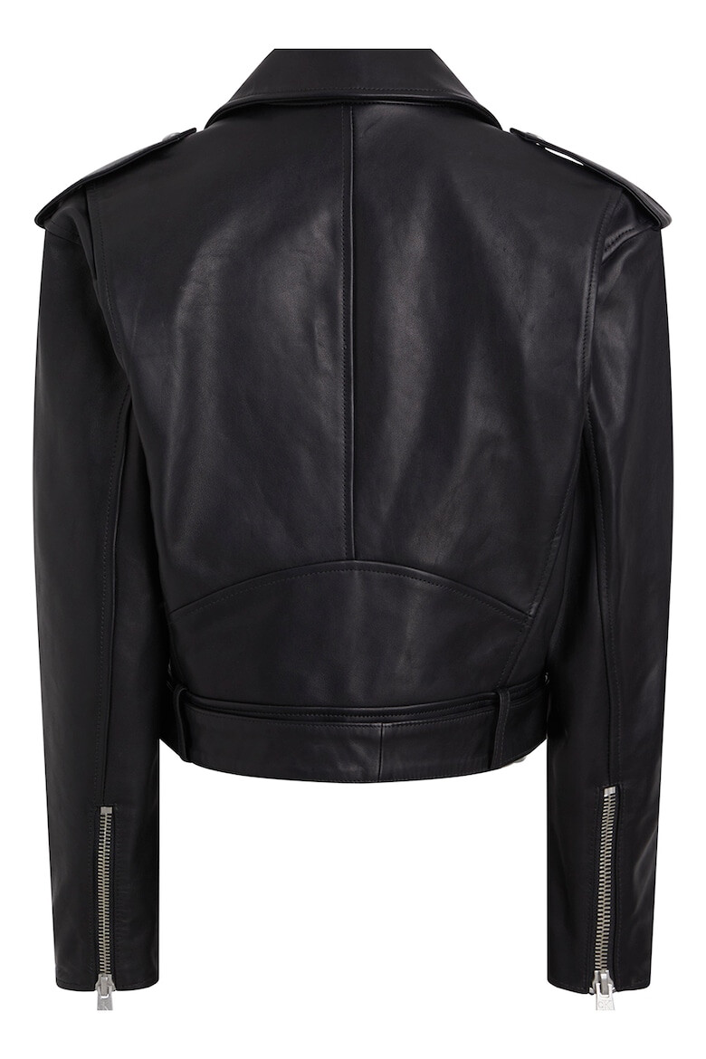 CALVIN KLEIN JEANS Jacheta biker uni de piele - Pled.ro