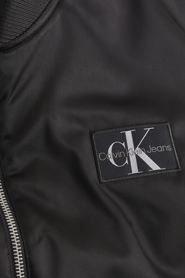 CALVIN KLEIN JEANS Jacheta bomber cu pliseuri - Pled.ro