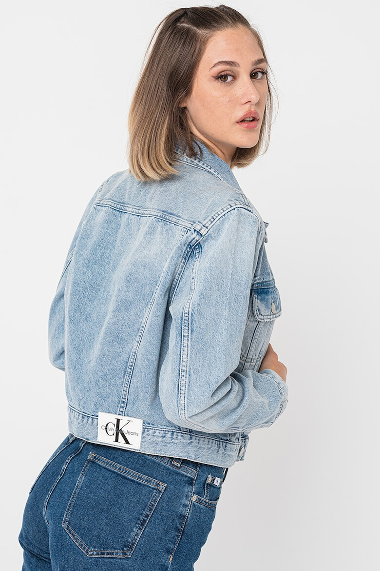 CALVIN KLEIN JEANS Jacheta de denim cu buzunare - Pled.ro