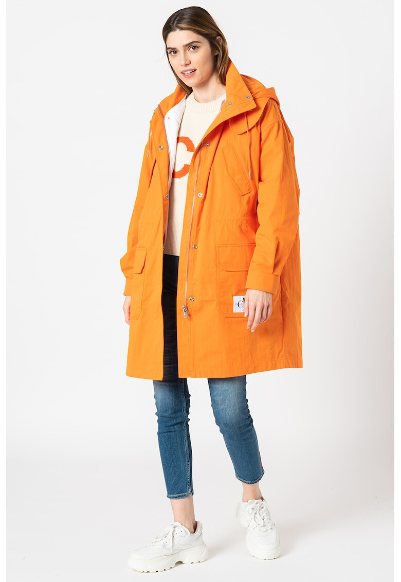 CALVIN KLEIN JEANS Jacheta parka cu gluga - Pled.ro