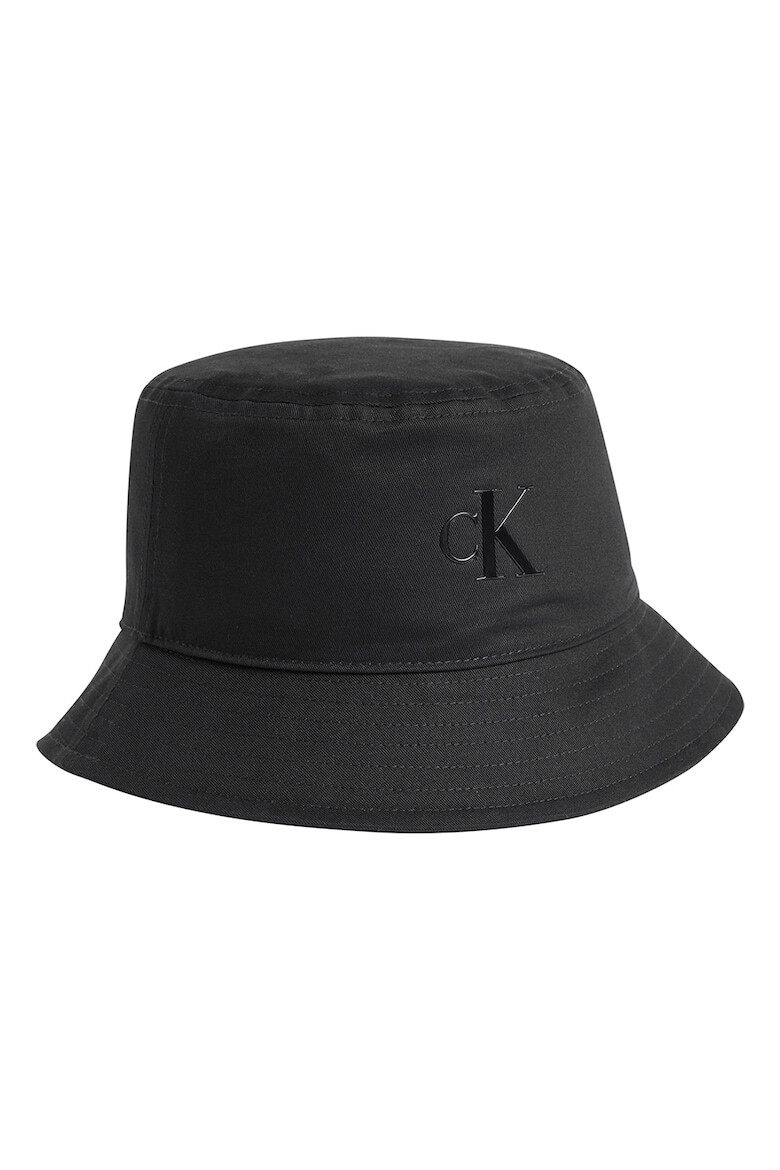 CALVIN KLEIN JEANS Palarie bucket de bumbac organic cu logo - Pled.ro