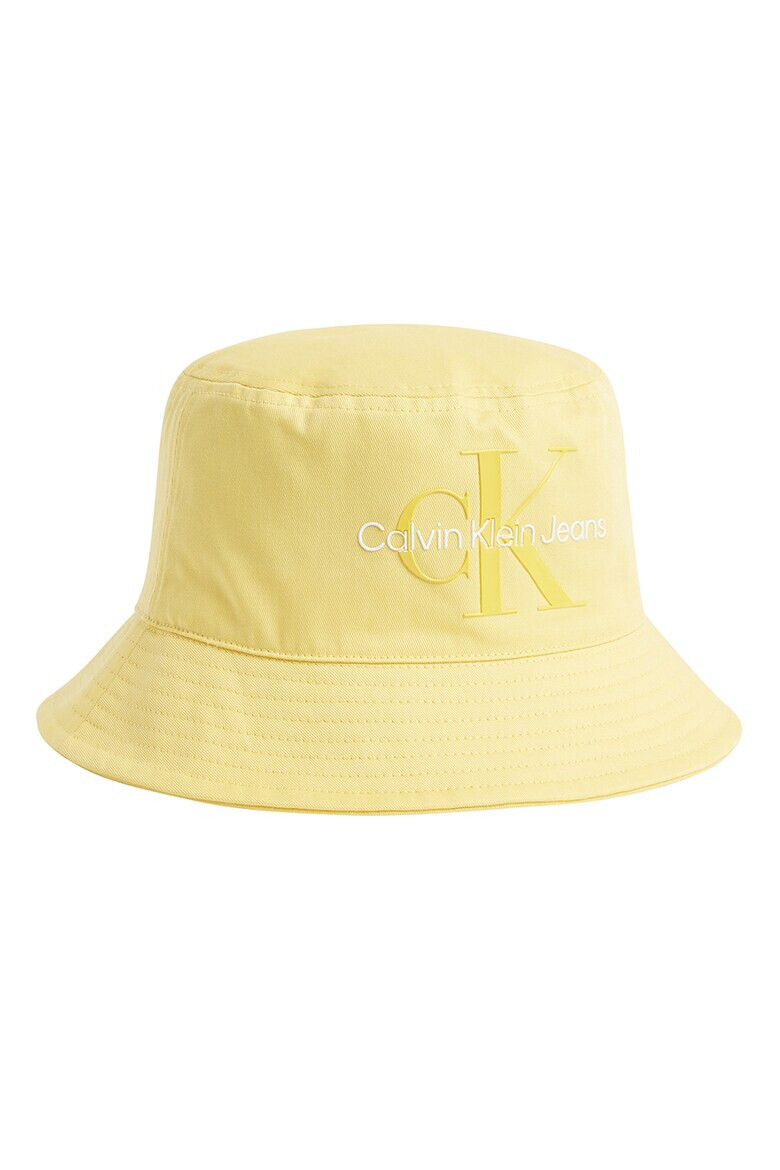 CALVIN KLEIN JEANS Palarie bucket de bumbac organic cu logo - Pled.ro