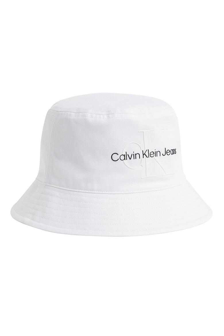 CALVIN KLEIN JEANS Palarie bucket de bumbac organic cu logo - Pled.ro