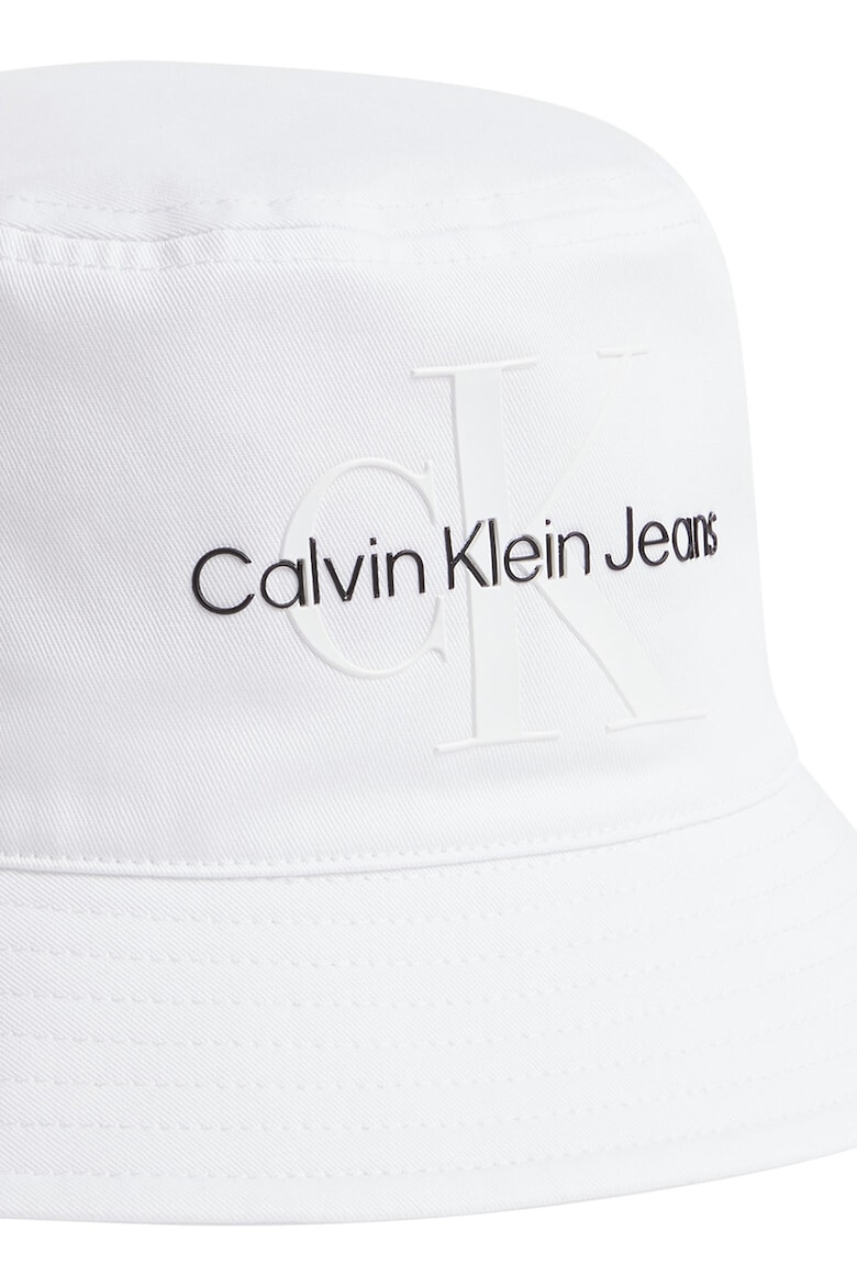 CALVIN KLEIN JEANS Palarie bucket de bumbac organic cu logo - Pled.ro