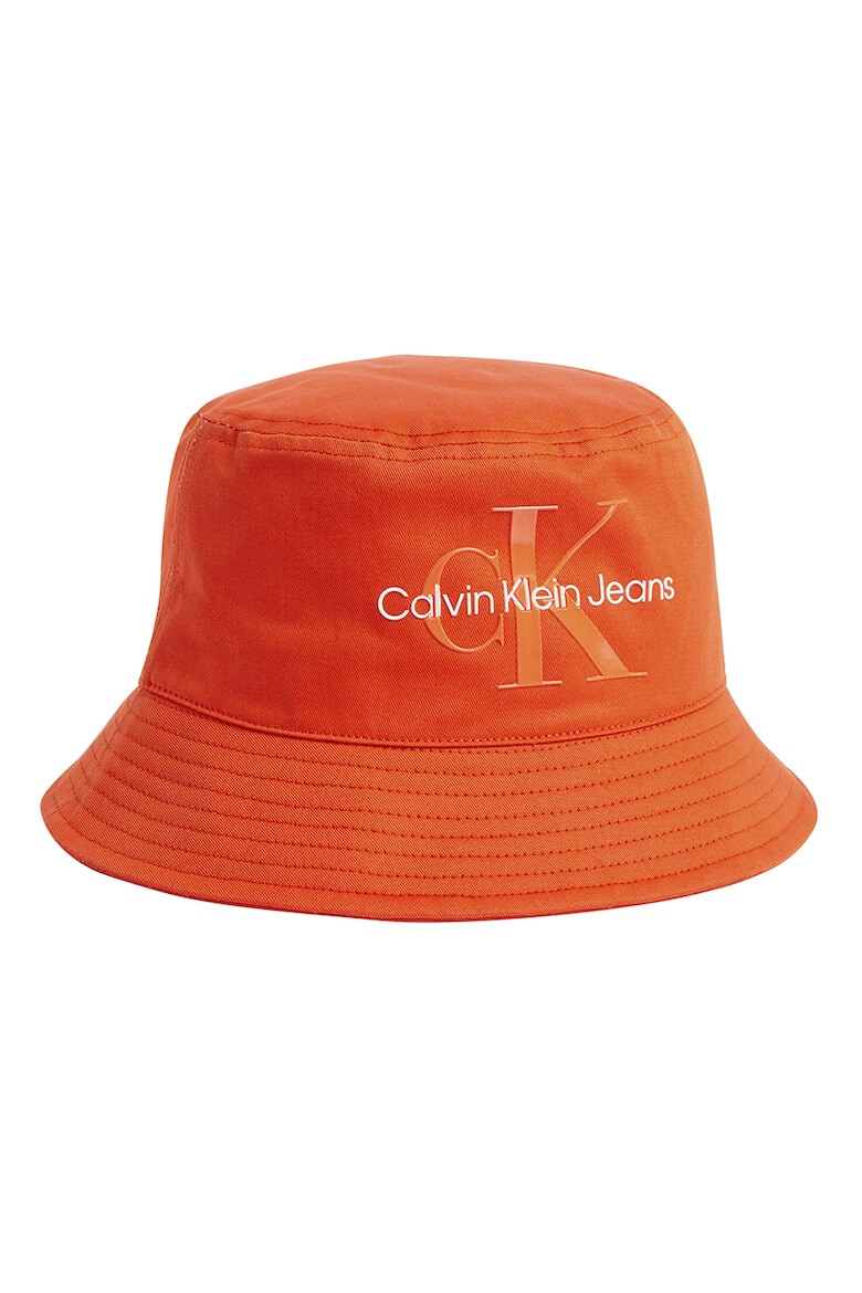 CALVIN KLEIN JEANS Palarie bucket de bumbac organic cu logo - Pled.ro