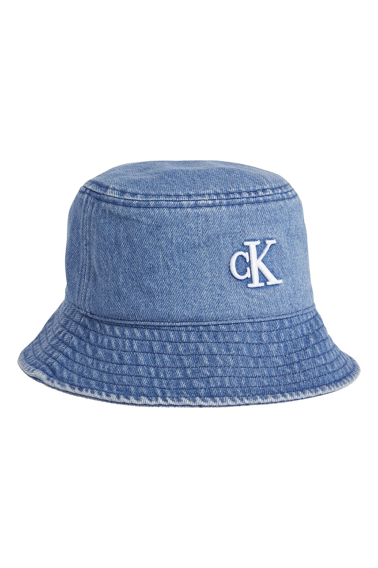 CALVIN KLEIN JEANS Palarie bucket din denim cu broderie logo - Pled.ro