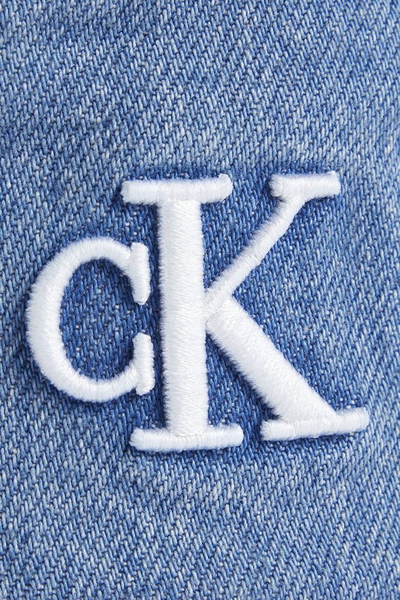 CALVIN KLEIN JEANS Palarie bucket din denim cu broderie logo - Pled.ro