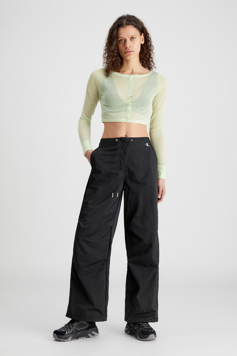 CALVIN KLEIN JEANS Pantaloni ampli cu snur - Pled.ro